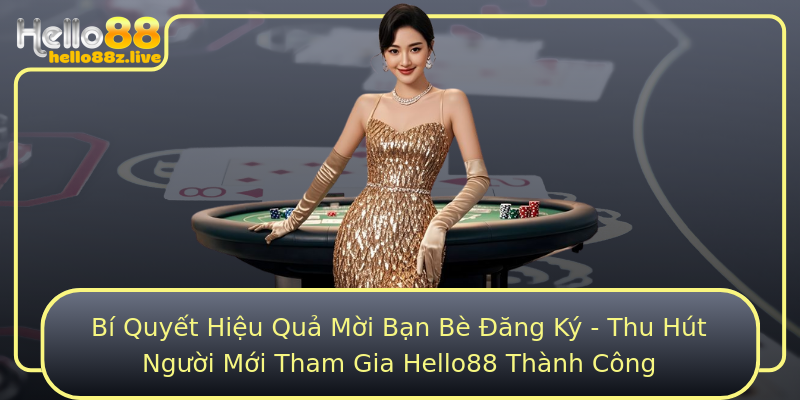 Bí Quyết Hiệu Quả Mời Bạn Bè Đăng Ký - Thu Hút Người Mới Tham Gia Hello88 Thành Công
