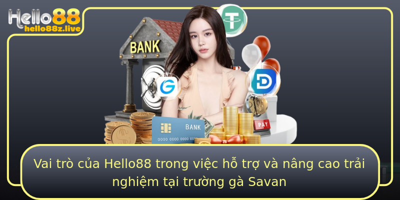 Vai trò của Hello88 trong việc hỗ trợ và nâng cao trải nghiệm tại trường gà Savan